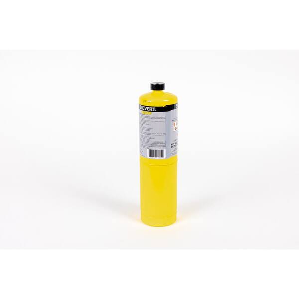 SIEVERT 14.1 oz. MAPP Gas Cylinder, 1 in. Valve, No Regulator Required  221197 - The Home Depot