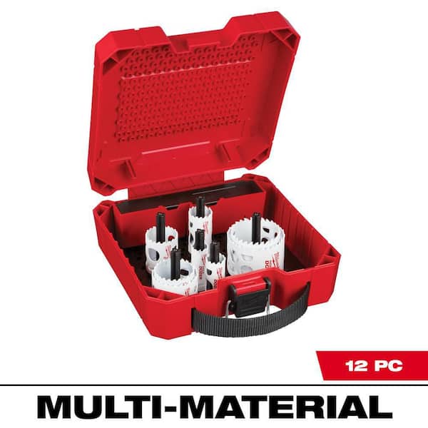 Milwaukee Hole Dozer Plumbers Bi-Metal Hole Saw Kit (12-Piece) 49