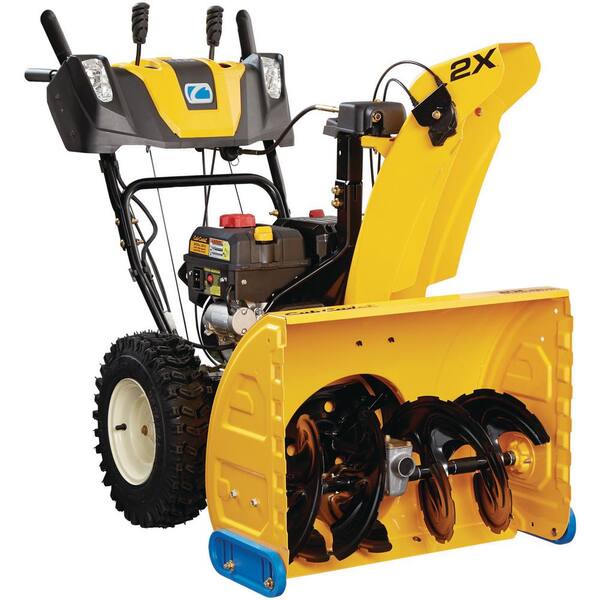 Cub Cadet 2x 26 In 243 Cc Two Stage Gas Snow Blower With Electric Start Power Steering And Steel Chute 2x 26 Hp The Home Depot Cub Cadet 2x 26 In 243 Cc Two Stage Gas Snow Blower With Electric Start Power Steering And Steel Chute 2x 26 Hp The Home Depot