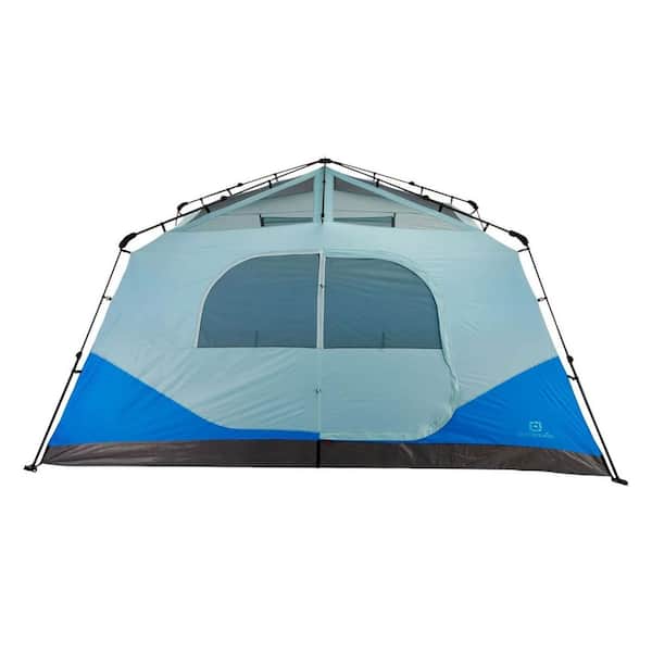 BEYONDHOME Instant Cabin Tent, 8 Person/10 Person Camping Tent Setup in 60  Seconds with Rainfly & Windproof Tent with Carry Bag for Family Camping 