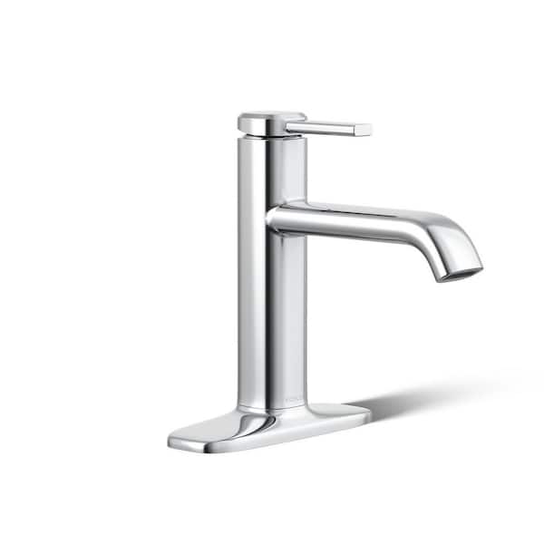 KOHLER Ashan Single Hole Single-Handle Bathroom Faucet in Polished Chrome