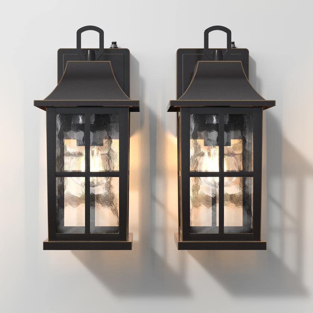 Maxax Hawaii 13 in. H 1-Bulb Antique Bronze Hardwired Maxax Hawaii 13 in. H 1-Bulb Antique Bronze Hardwired