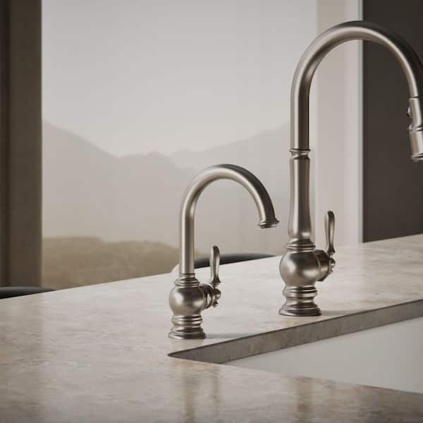 KOHLER Artifacts Single Handle Beverage Faucet in Vibrant