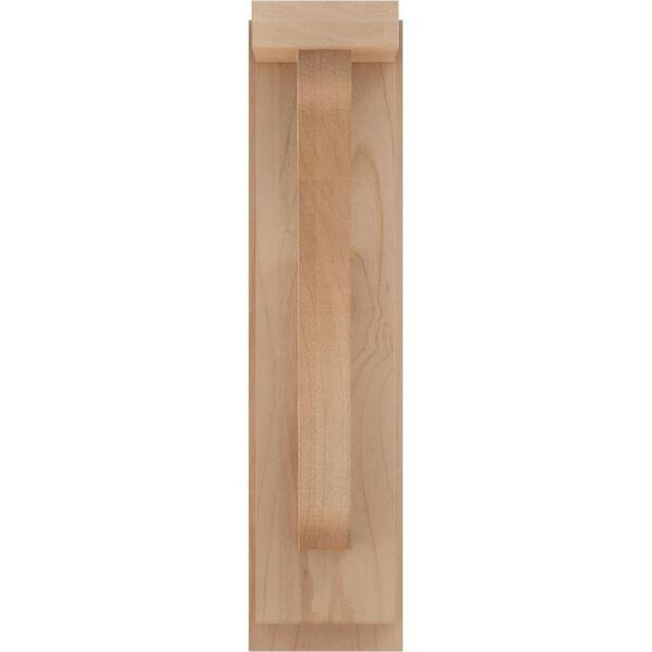 Ekena Millwork BKT02X10X10REAL-CASE-2 Reece Shelf Wood Brackets, 2 1/2 - View #3