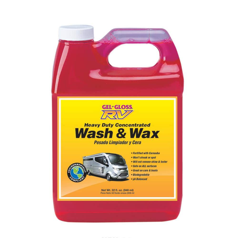 Gel Gloss RV Cleaner Wax CW-32 - The Home Depot