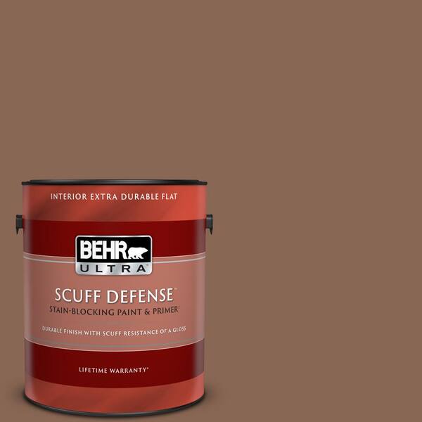 BEHR ULTRA 1 gal. PPU317 Clay Pot Extra Durable Flat Interior Paint