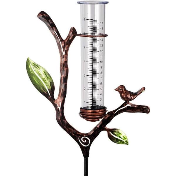 Metal Rain Gauge with Stake