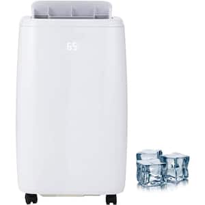 6,000 BTU Portable Air Conditioner Cools 350 Sq. Ft. with Dehumidifier, Sleep Mode and Quiet Operation in White