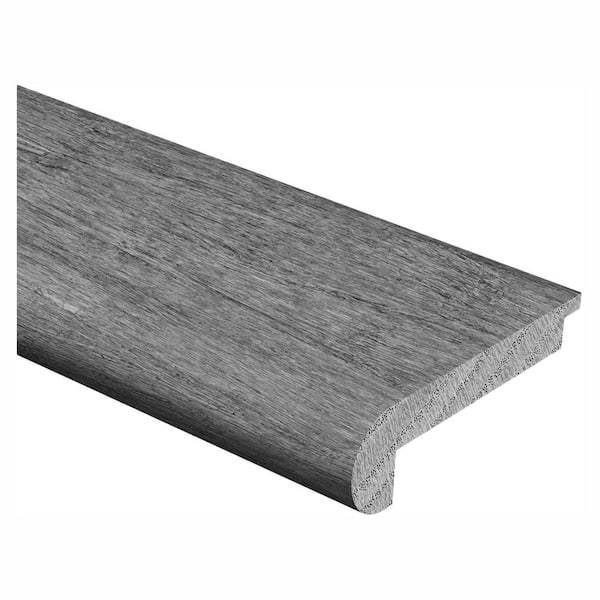 Zamma Cocoa Acacia 3/8 in. Thick x 2-3/4 in. Wide x 94 in. Length Hardwood Stair Nose Molding Flush
