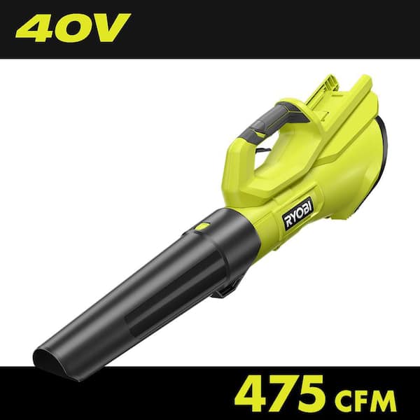 40V 120 MPH 475 CFM Cordless Battery Variable-Speed Jet-Fan Leaf Blower (Tool-Only)