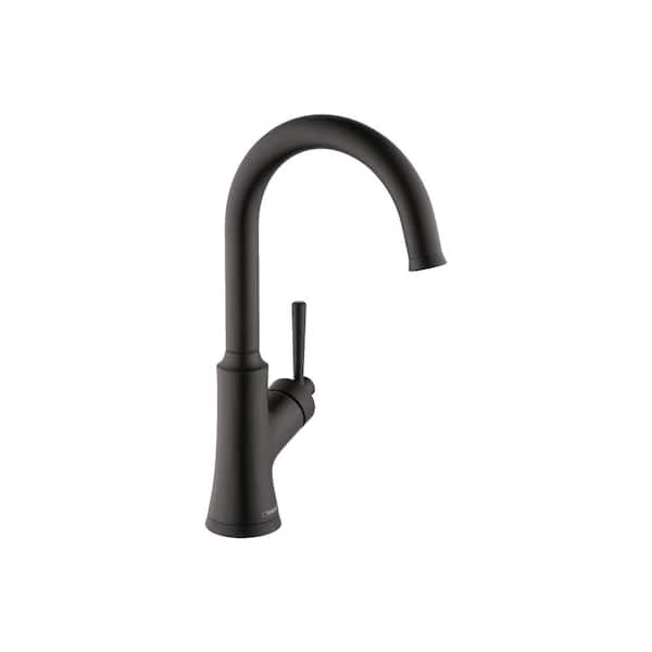 Hansgrohe Joleena Single Handlebar Faucet in Matte Black