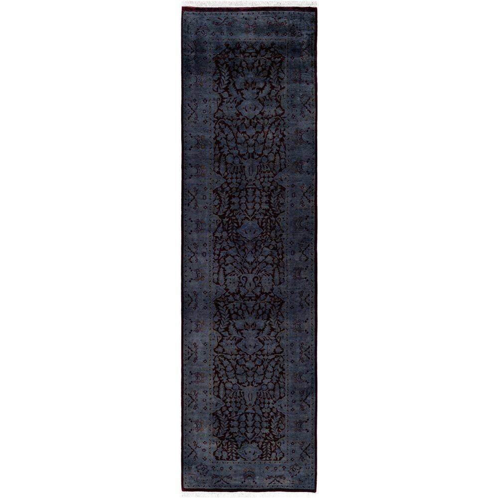 Overdyed Gray 2 ft. x 9 ft. Solid Wool Indoor Runner Rug price history on PriceWatchPro