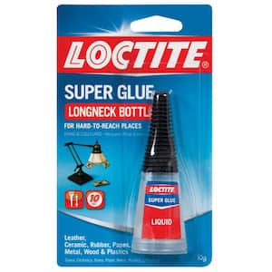 Super Glue 0.35 oz. Longneck Liquid Clear Bottle (6 pack)