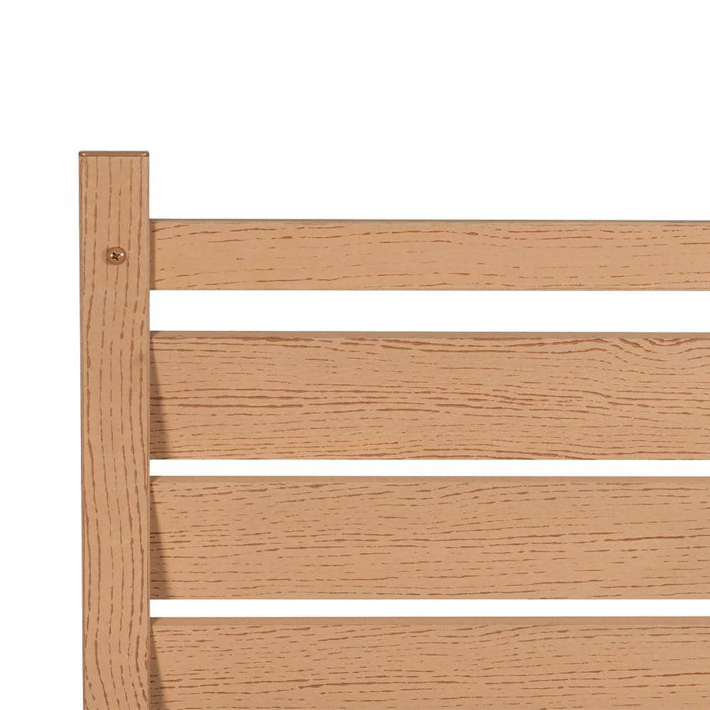 Cedar Color Vinyl Louvered Privacy Screen Panels, 44in H x 36in W