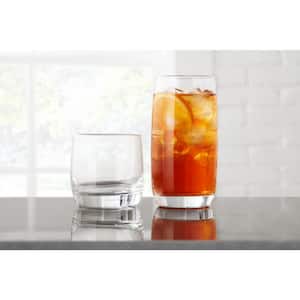 17 oz. and 10 oz. Glass Tumblers (Set of 16)