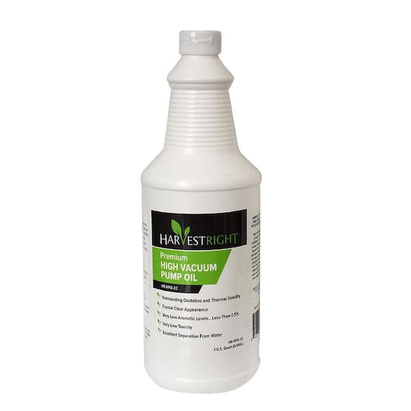 Premium High Vacuum Pump Oil 1 Quart