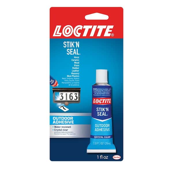 Loctite Stik'n Seal 1 fl. oz. Outdoor Adhesive (6-Pack) 1716815 - The Home  Depot