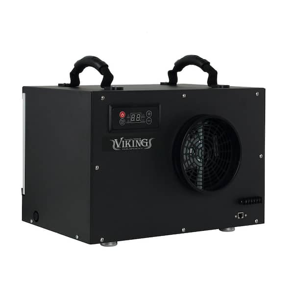 120 pt. 1,300 sq. ft. Commercial Dehumidifier in Black for Crawlspace, Basement, Attic, Garage