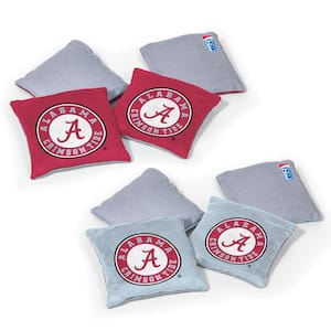 Alabama Crimson Tide 16 oz. Dual-Sided Bean Bags (8-Pack)