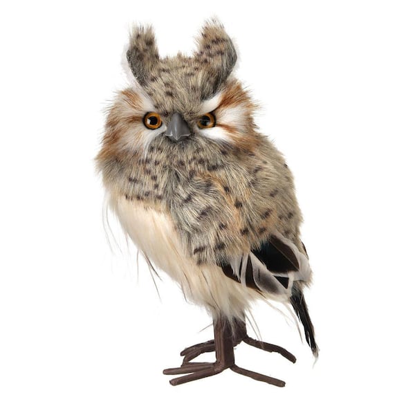 8.5 in. Speckled Hoot Owl