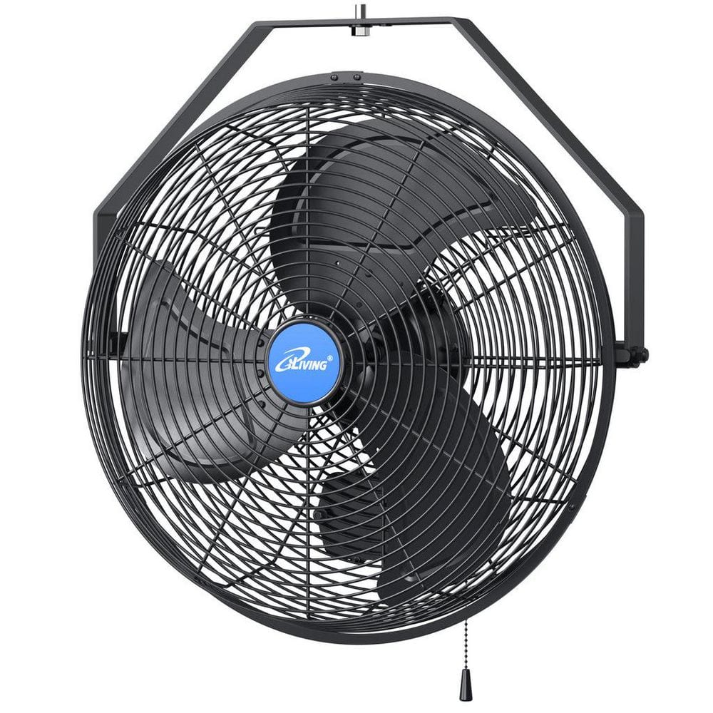 iLIVING 18 in. 3 Speed Wall Mount Outdoor Waterproof Fan ILG8E18-15 - The  Home Depot, image size:1000x1000