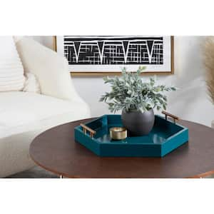 Lipton Teal Decorative Tray