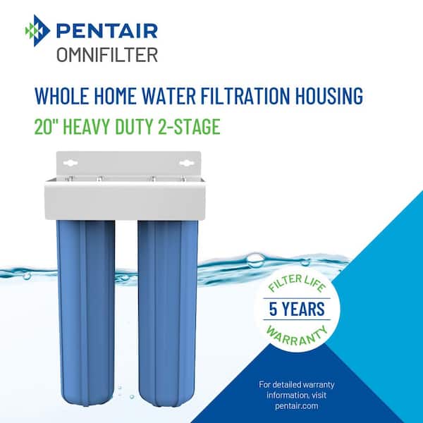 Pentair OMNIFilter Single-stage 5-GPM Carbon Block Whole House Water  Filtration System in the Whole House Filtration Systems department at