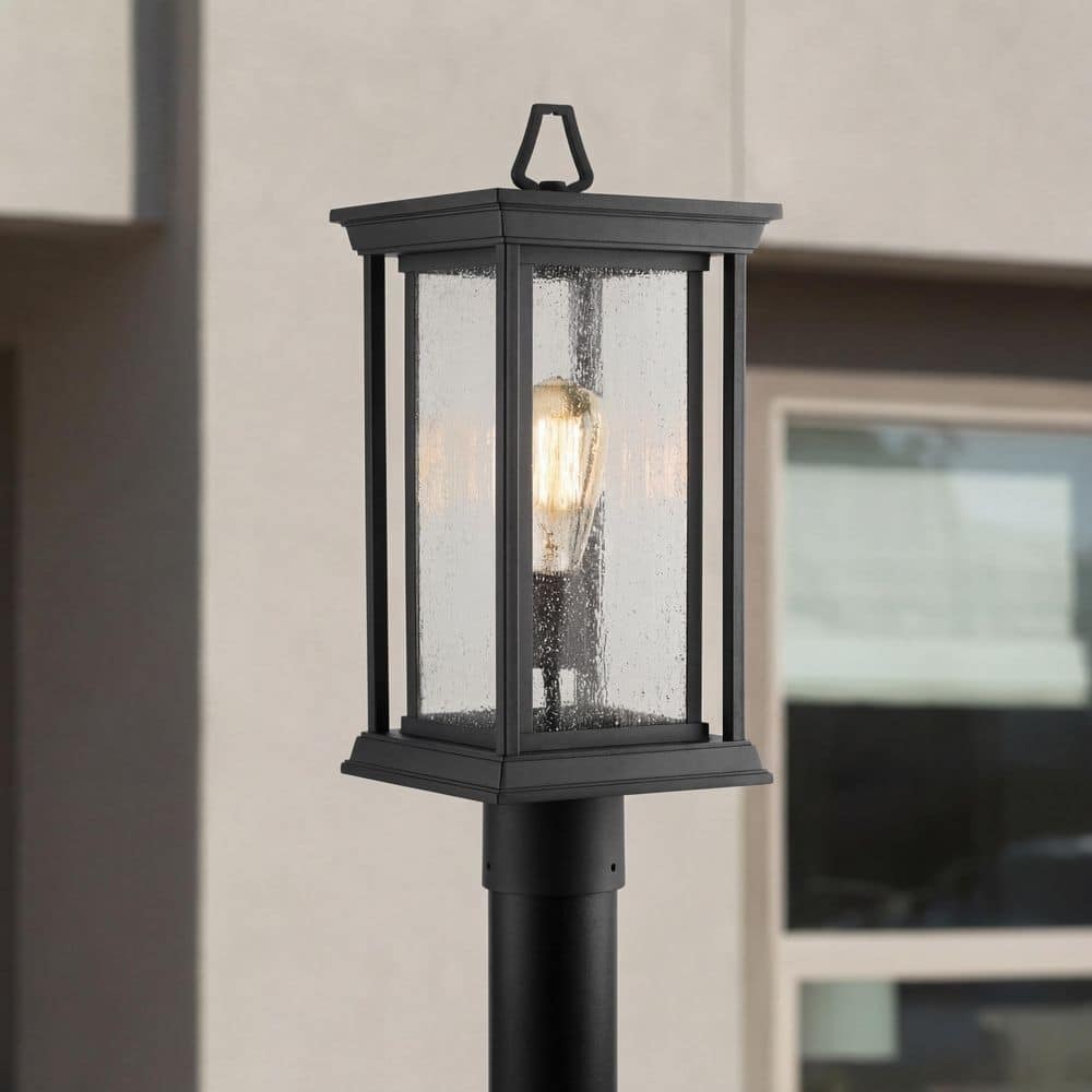Progress Lighting P560037-031　輸入照明 black-progress-lighting-post-