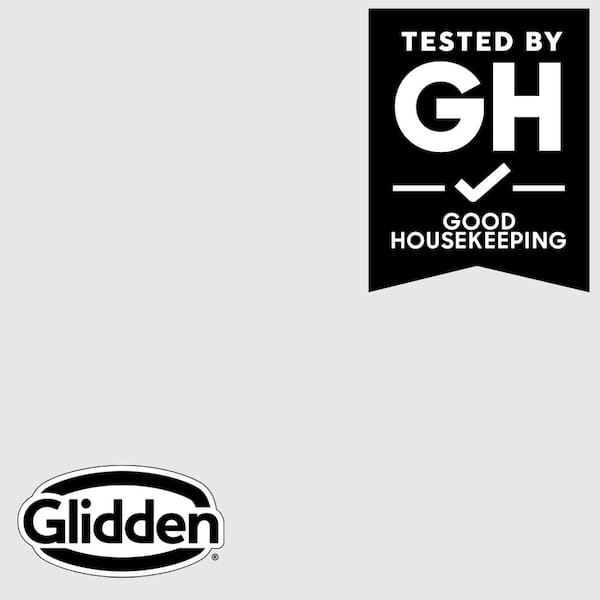 Glidden Premium 1 gal. PPG1247-1 Orchid Mist Satin Interior Paint