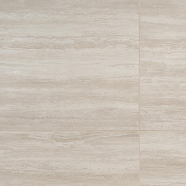 Ivy Hill Tile Atlanta Beige 4 in. x 0.31 in. Matte Travertine Look Porcelain Floor and Wall Tile Sample