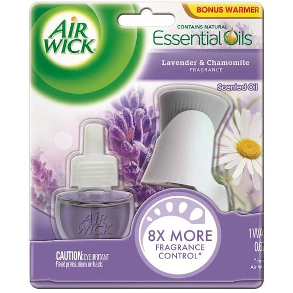 Air Wick 0.67 oz. Lavender Scented Oil Starter Kit