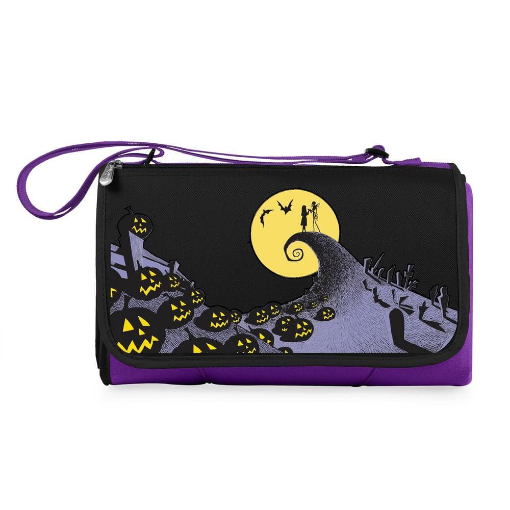 ONIVA Jack and Sally Purple Blanket Tote Outdoor Picnic Blanket