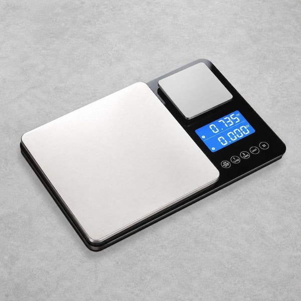 Anqtovp Dual Platform Digital Food Scale 0.001 oz./33 lbs. High