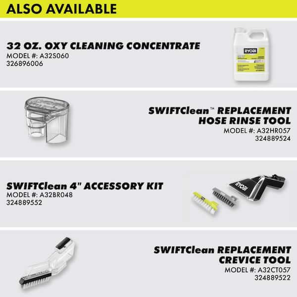 RYOBI ONE+ HP 18V Cordless SWIFTClean Mid Size Spot and Carpet
