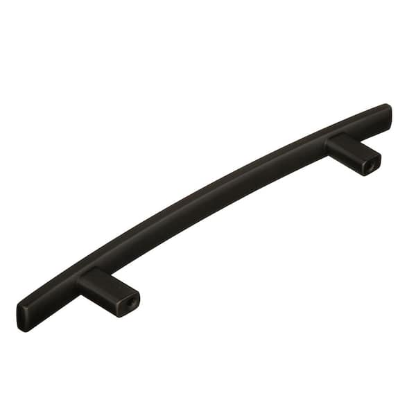 Cyprus 5-1/16 in. (128mm) Modern Black Bronze Arch Cabinet Pull
