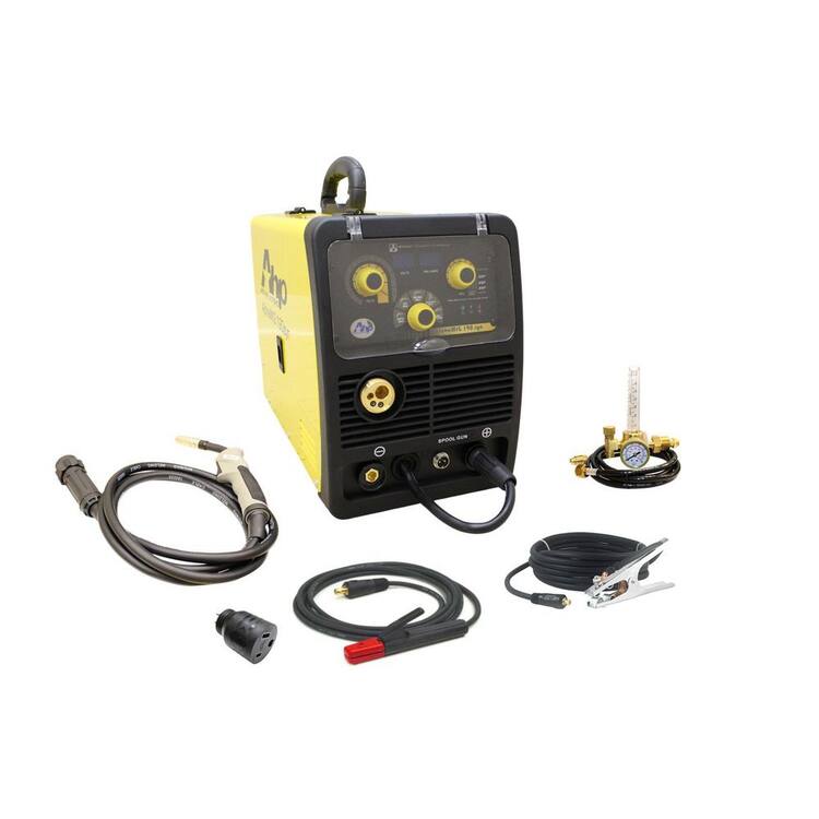 AHP Alpha-MIG 190SYN 200 Amp 120-Volt/240-Volt Dual Voltage AC Voltage Input DC MIG/STICK Welder