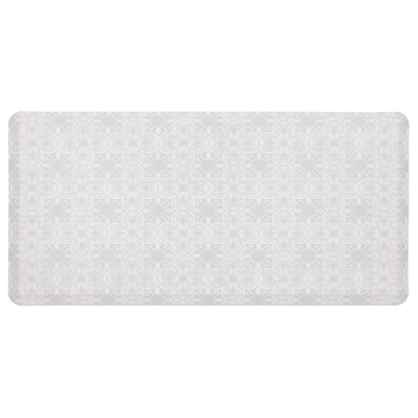Fade Tiles Multi 20 in. x 42 in. Kitchen Mat