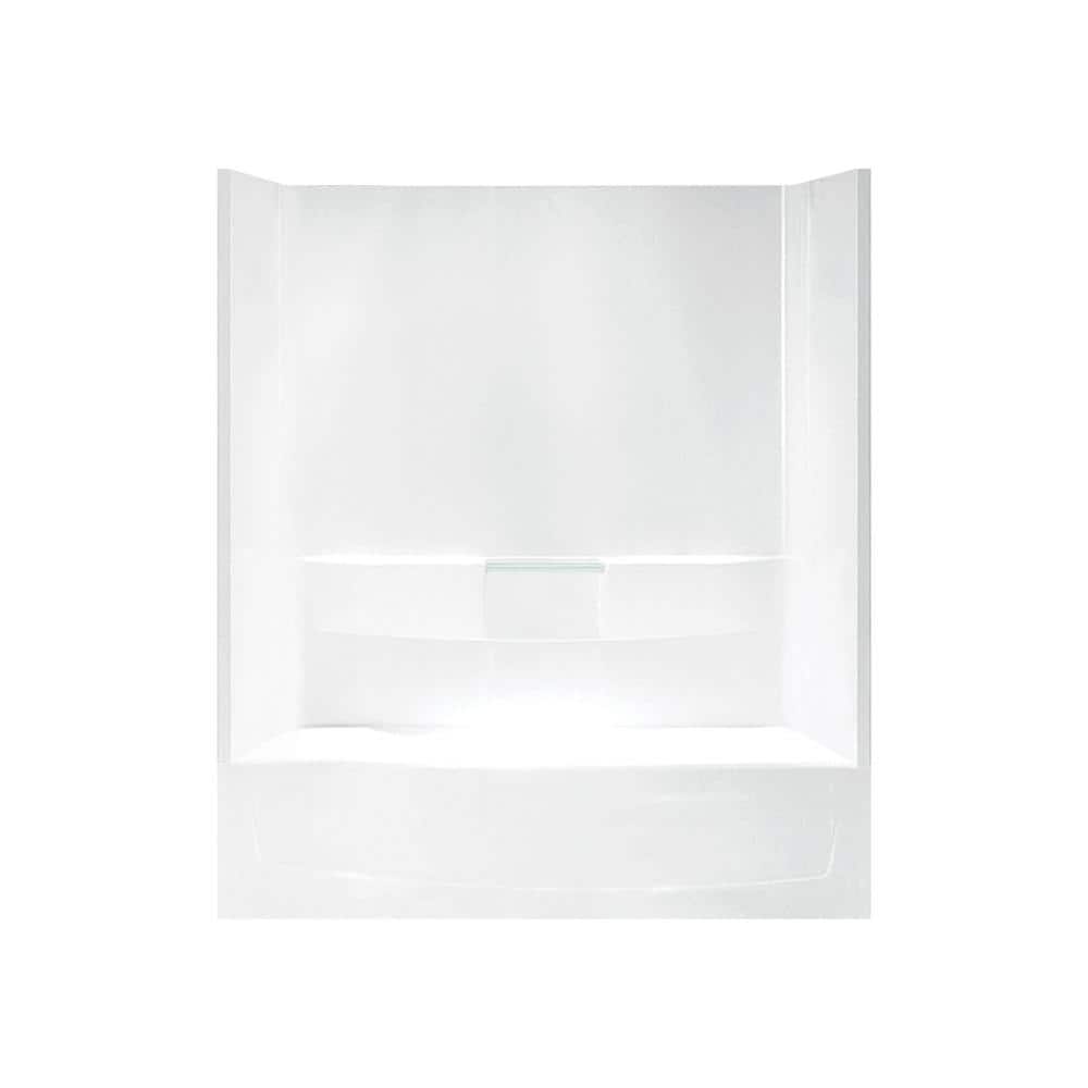 Performa 29 in. x 60 in. x 75.5 in. Bath and Shower Kit Left-Hand Drain in White price history on PriceWatchPro