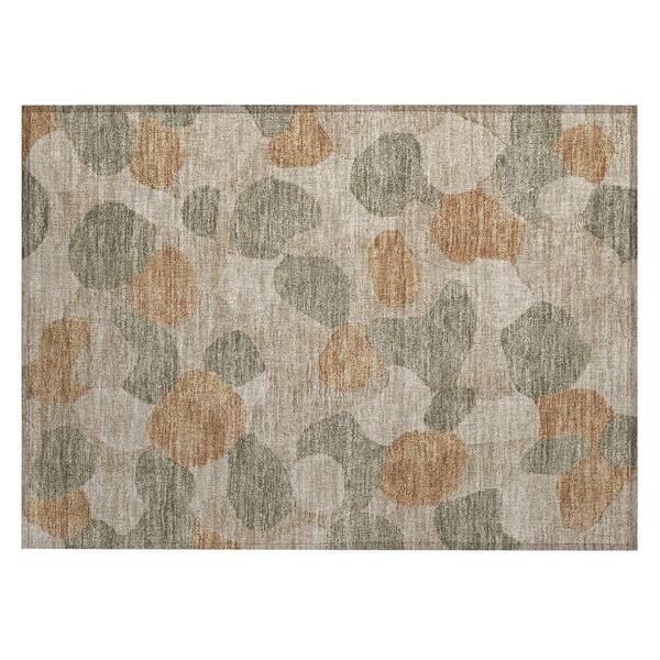 Chantille Machine Washable Indoor/Outdoor Abstract ACN3030 Sage 3 ft. x 4 ft. Area Rug