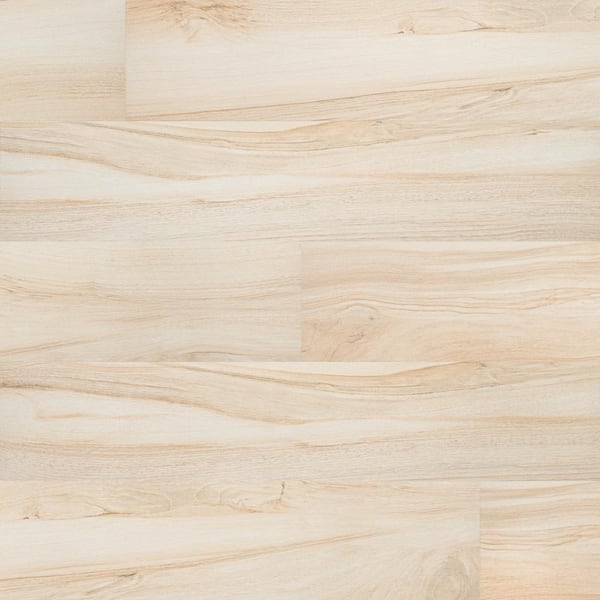 MSI Take Home Tile Sample - Meliana Arctic 4 in. x 4 in. Matte Porcelain Wood Look Floor and Wall Tile
