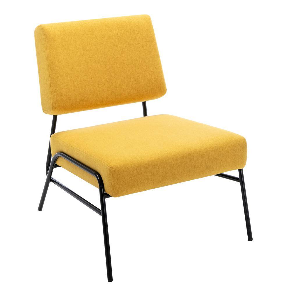 yellow dorm chair