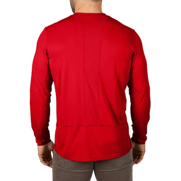 Milwaukee Men's WORKSKIN 2X-Large Red Lightweight Performance Long