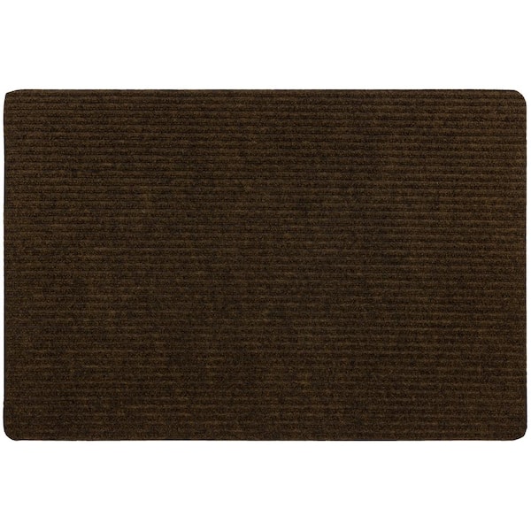 Textured Stripe 24 x 36 Shoe Scraper Doormat, Durable