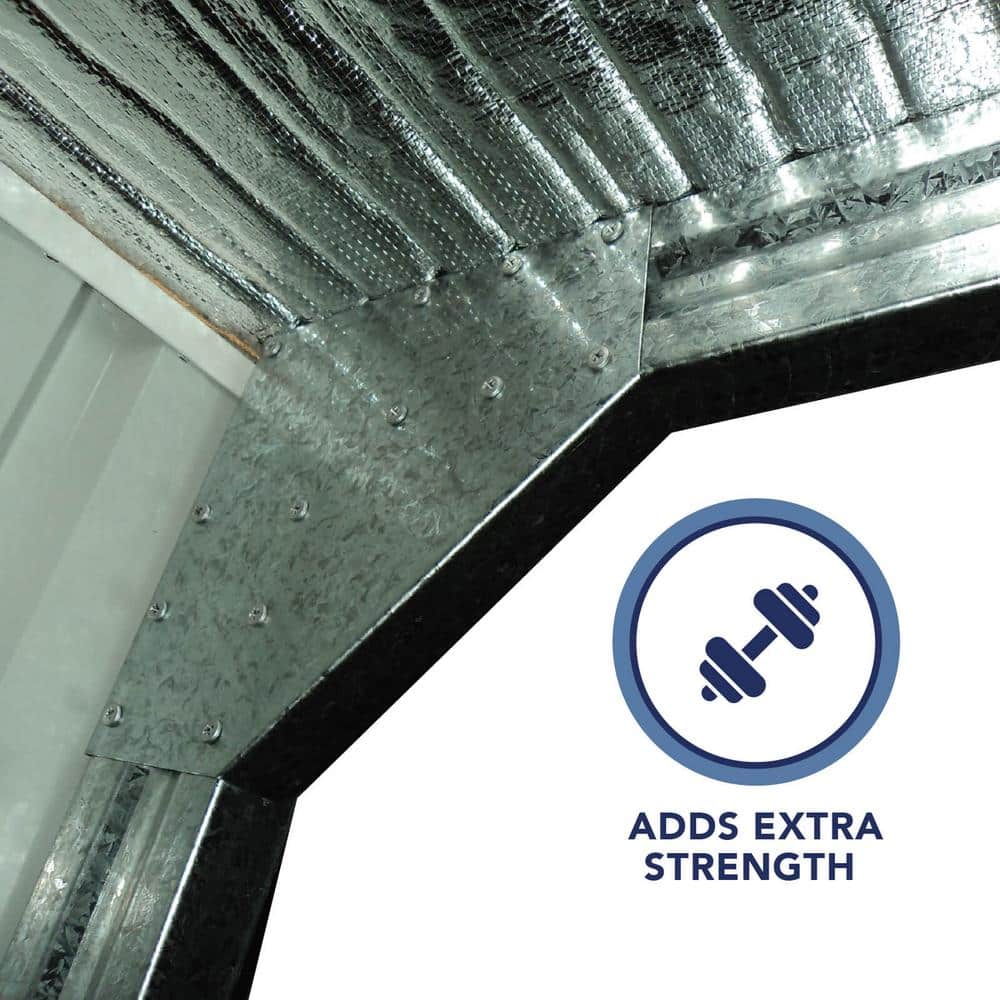 Absco Silver Galvanized Steel Snow Support Frame Kit