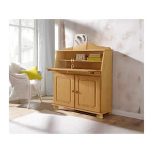 Chester 16in Fold-out Desk - Stain/Wax
