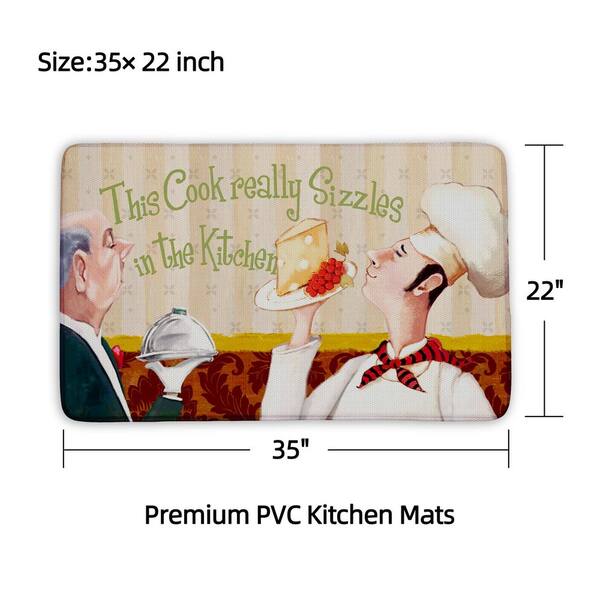  Art Painting Work of Art Artistic Dish Mat Drying Kitchen Mat  Dish Drying Mat Small Durable Small 16 X 18 Inch : Home & Kitchen