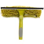 12 in. Window Squeegee Plus Scrubber Combo Attachment with Handle (Includes 10 in., 12 in., 14 in. Squeegee Blades)