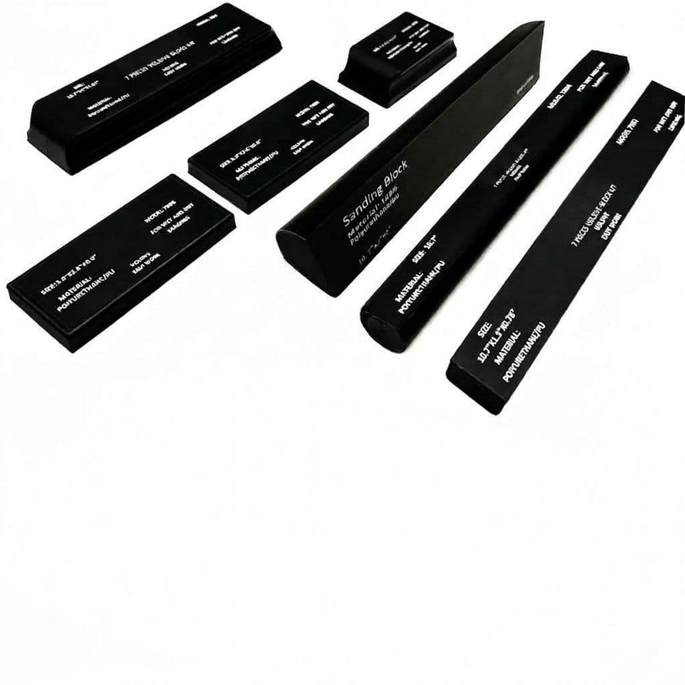 Hand Sanding Block Set of 7 PSA Base Kit with Long Panel Sander for Auto Body Paint Woodworking Wet Dry Use price history on PriceWatchPro