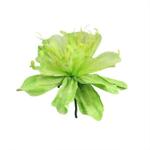 26 in. Green and Yellow Decorative Spring Floral Artificial Craft Stem