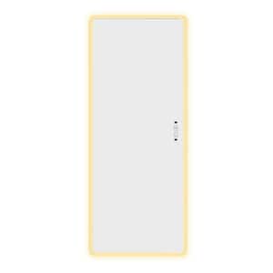 22 in. W x 65 in. H Large Rectangular Frameless Wall Mounted LED Bathroom Vanity Mirror